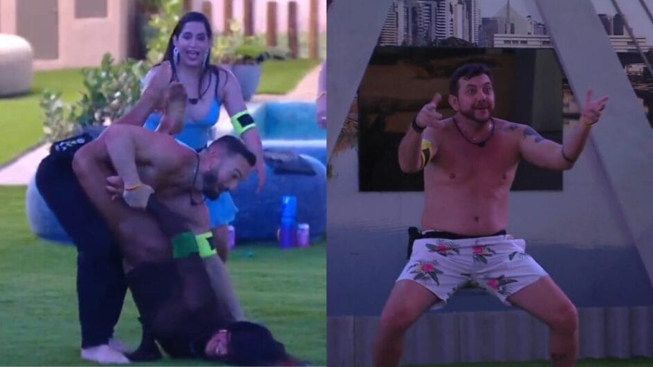 Primeira festa do BBB 25 tem dança inusitada e flertes; veja como foi (7)