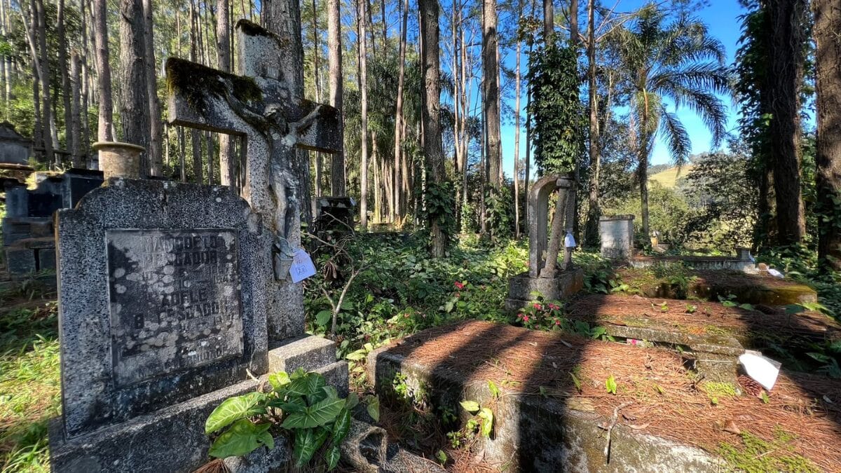 Conheça o cemitério de imigrantes italianos que será restaurado em pequena cidade de SC 