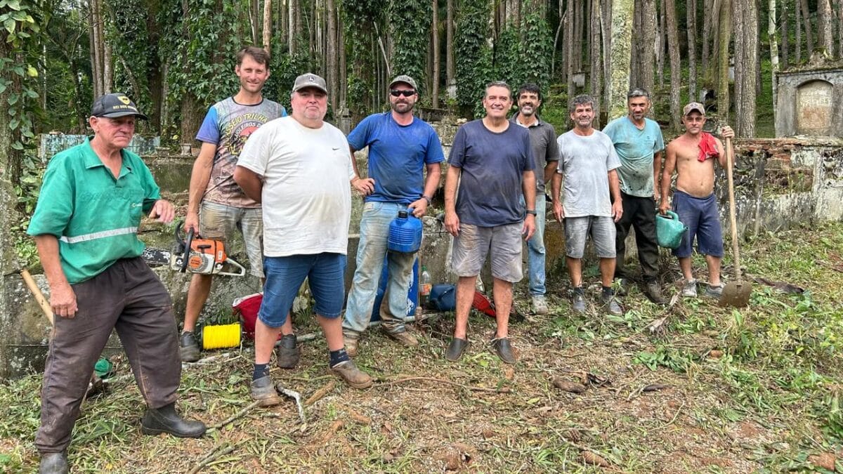 Conheça o cemitério de imigrantes italianos que será restaurado em pequena cidade de SC 