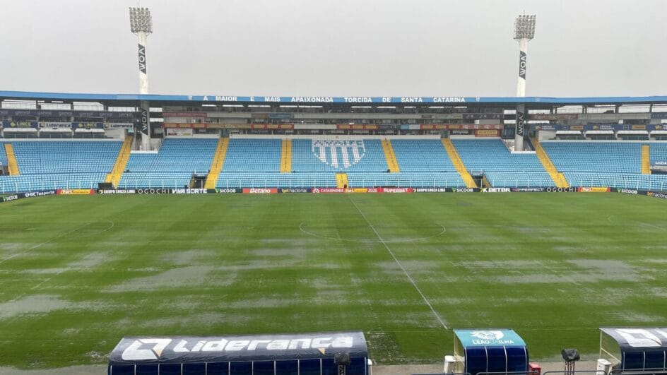 Situação dos estádios do campeonato catarinense 2025
