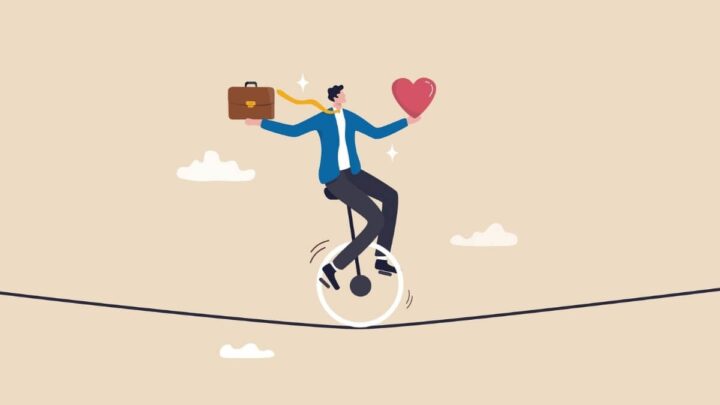 Definir as prioridades é importante para equilibrar o trabalho e a vida pessoal (Imagem: eamesBot | Shutterstock)