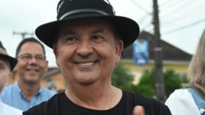 Jorginho Mello falou sobre "cor da pele" das pessoas em visita a Pomerode (Foto: Instagram, Reprodução)