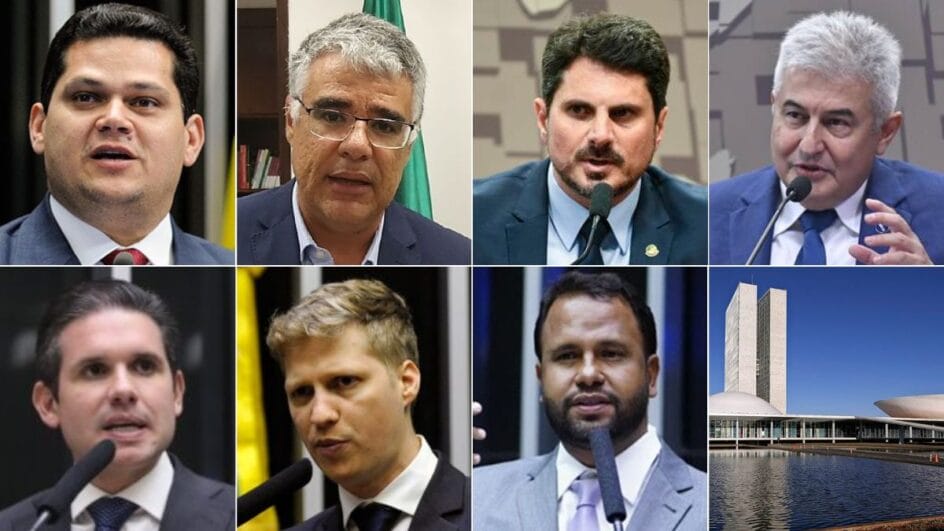 Sete nomes estão envolvidos nas disputas por presidência da Câmara e Senado