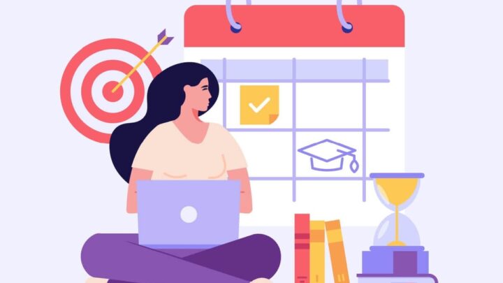 Um cronograma de estudos adaptado ao seu ritmo e às demandas das provas dos vestibulares faz toda a diferença no desempenho (Imagem: Aleksandr Merg | Shutterstock)