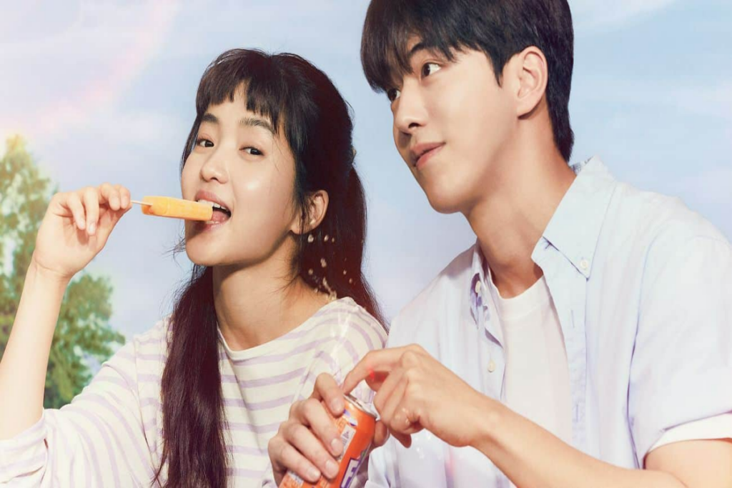 Na série ‘Vinte e cinco, vinte e um’, Na Hee-do e Baek Yi-jin buscam formas de realizar seus sonhos em meio à crise financeira que atinge a Coreia do Sul (Imagem: Reprodução digital | Netflix)