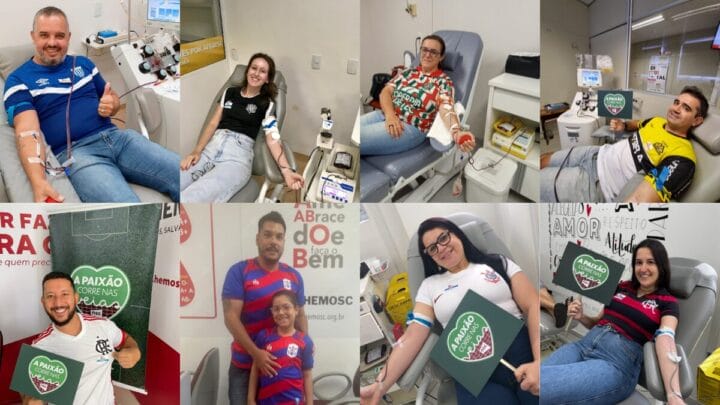 A paixão corre nas veias