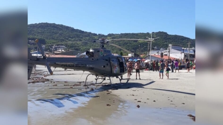Homem morre afogado após ser arrastado pela correnteza em praia de Garopaba