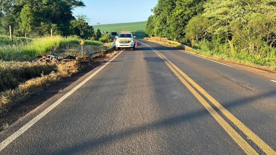 Acidente moto Bom Jesus
