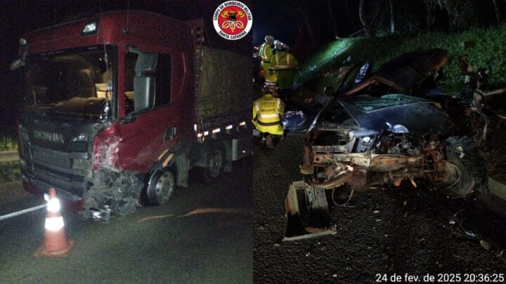 Homem e adolescente de 13 anos morrem em acidente brutal na Serra de SC