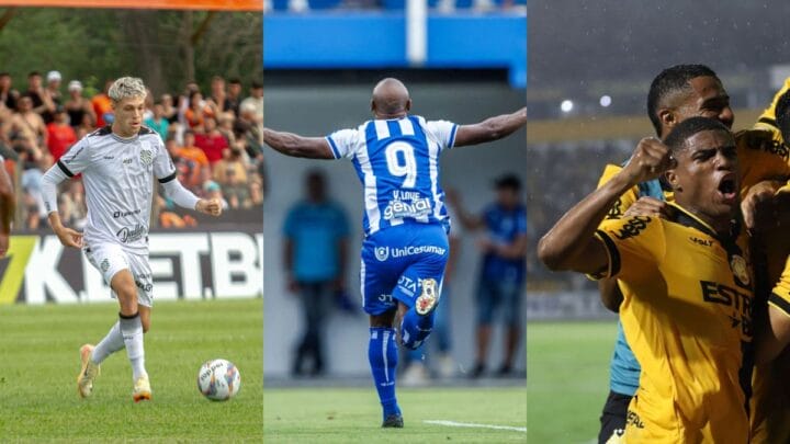 Figueirense, Avaí, Criciúma e Santa Catarina ainda brigam pela liderança da primeira fase do Catarinense 2025 (Foto: divulgação, FFC, AFC, CEC)