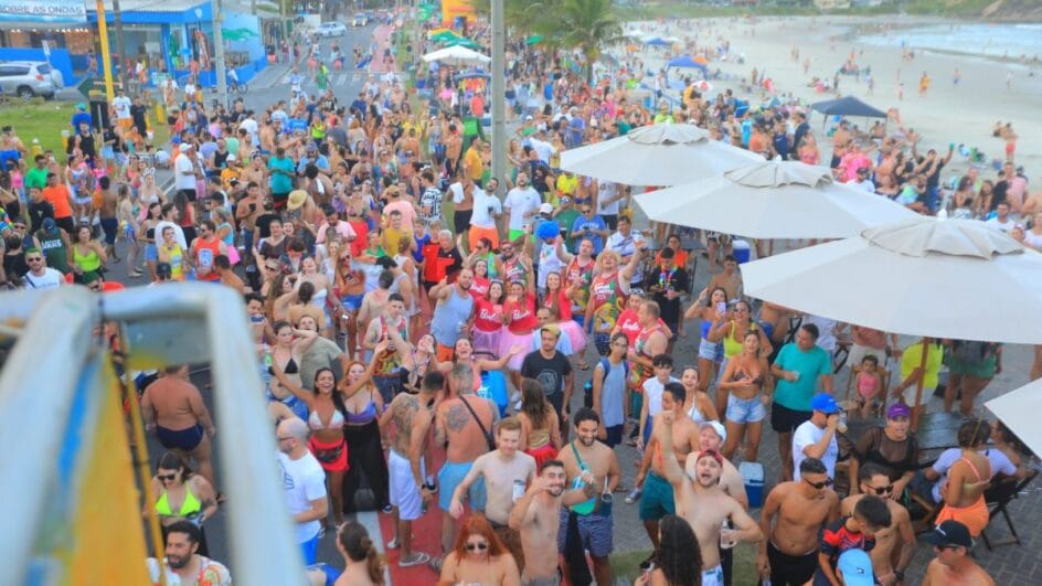 Programação na Prainha agitou a multidão (Foto: Prefeitura, Divulgação)
