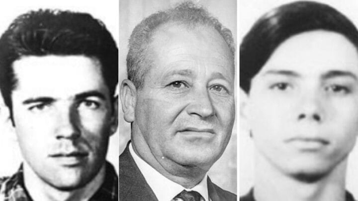 Paulo Stuart Wright (à esquerda), Higino Pio (ao centro) e João Batista Rita estão entre catarinenses mortos ou desaparecidos na ditadura (Fotos: Relatório final da Comissão Estadual da Verdade)