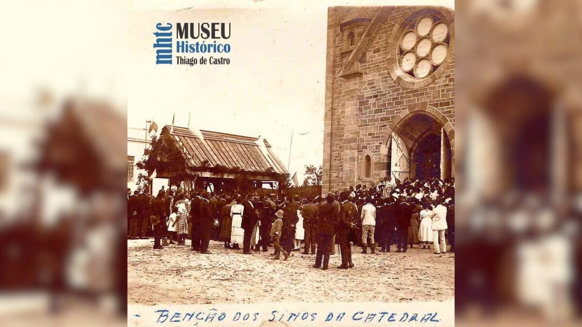 Fotos antigas da Catedral de Lages