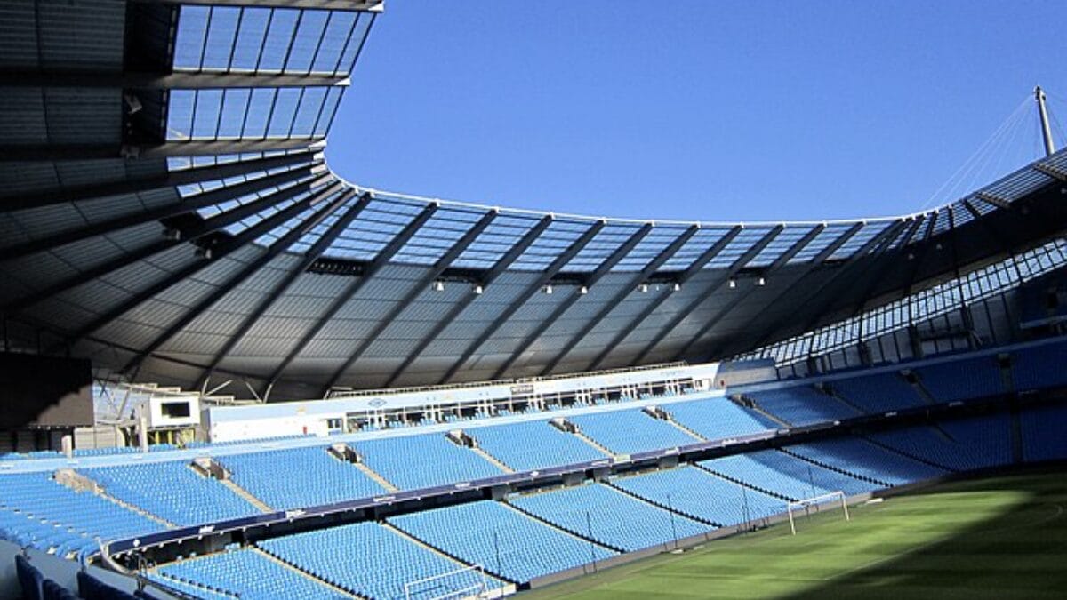 Confira imagens do estádio onde será Manchester City x Real Madrid