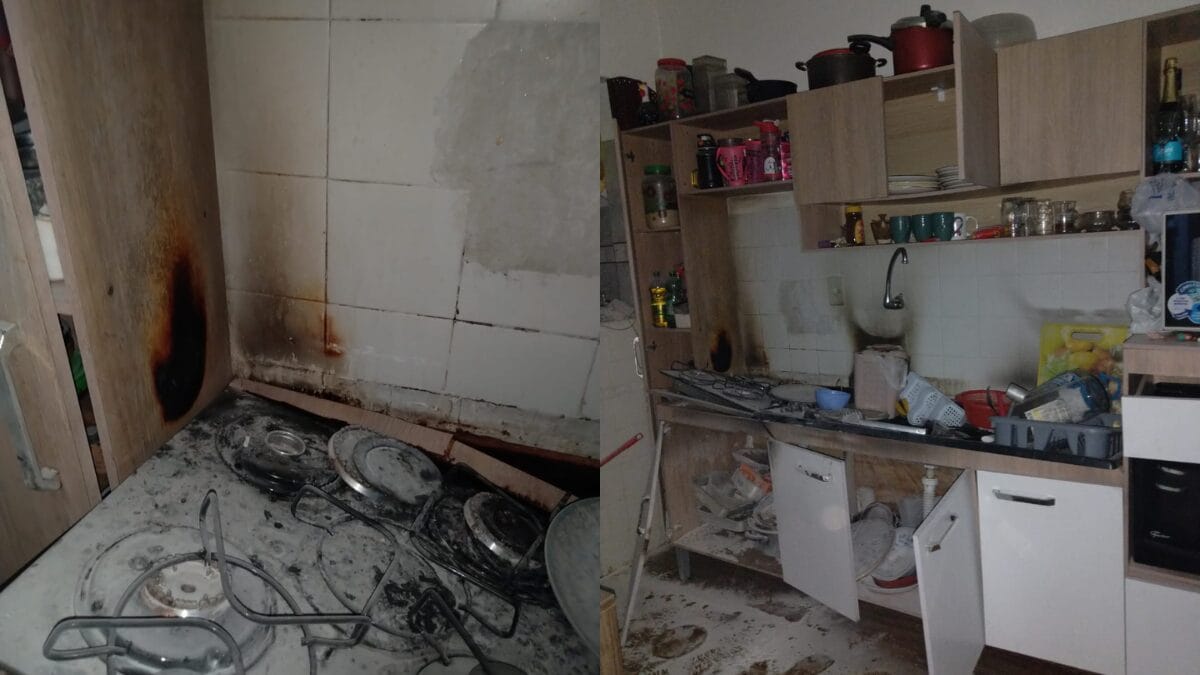 Fogão explode após mulher tentar ligá-lo no Sul de SC