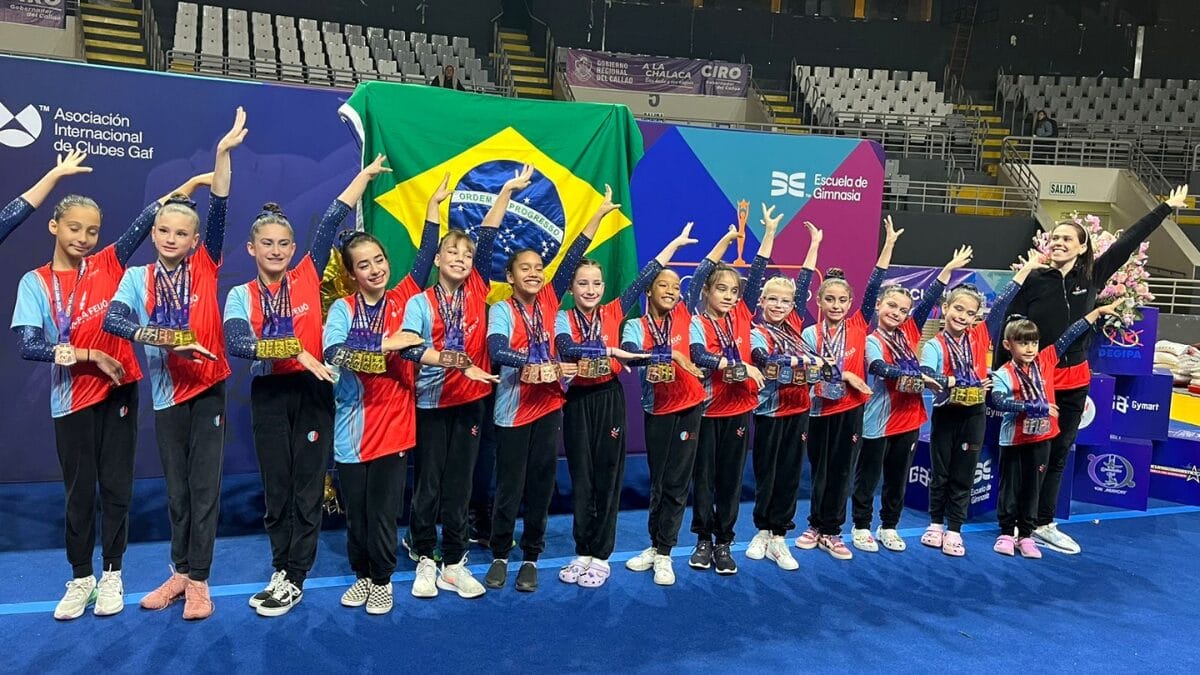 Equipe de ginástica artística de SC conquista espaço internacional