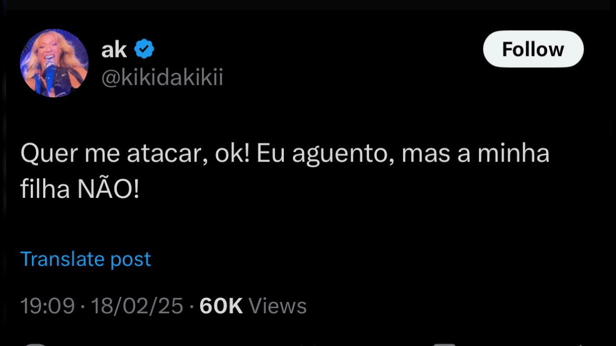 Ex-affair de Neymar desabafa sobre ataques contra filha do jogador