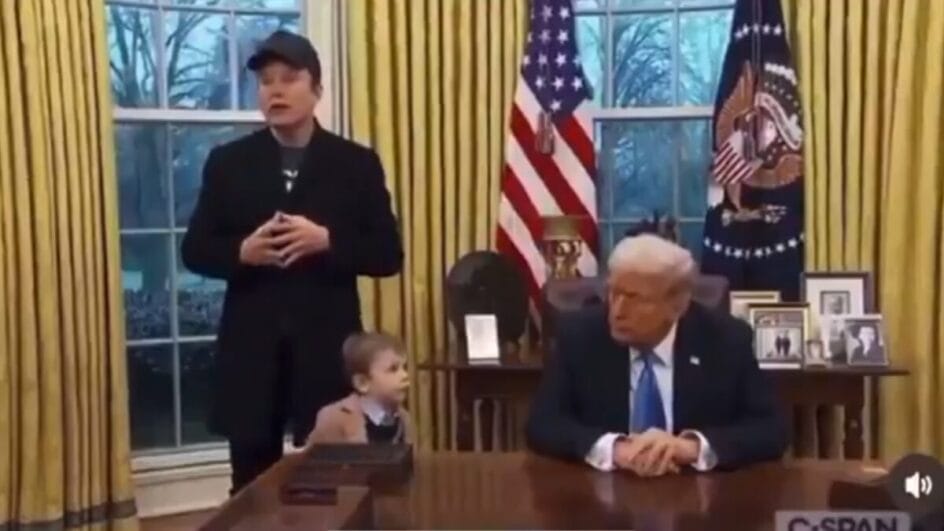 Filho de Elon Musk Donald Trump