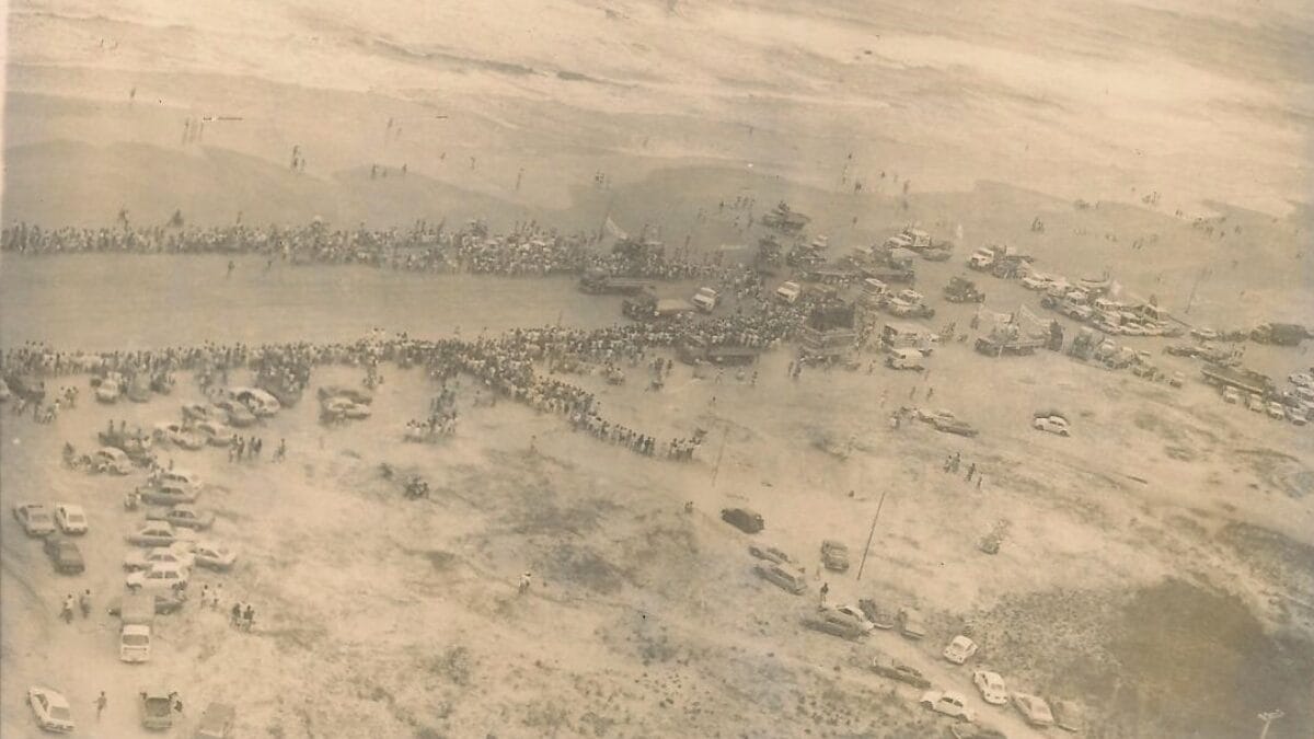 Fotos antigas mostram como era a praia queridinha dos gaúchos em SC no século passado 