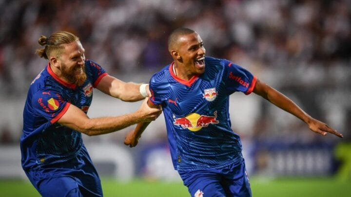 Bragantino enfrenta o Sousa hoje, às 19h, pela Copa do Brasil (Foto: Divulgação, RBB, Ari Ferreira)