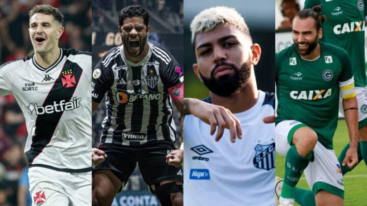 Onde estão os artilheiros da Copa do Brasil dos últimos 10 anos