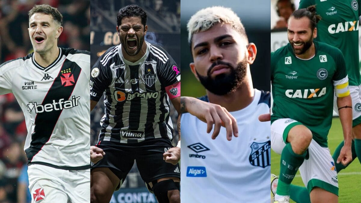 Onde estão os artilheiros da Copa do Brasil dos últimos 10 anos