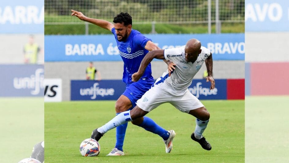 Barra vence o Avaí e pode terminar a rodada no G8 (Foto: Tiago Winter/BFC)