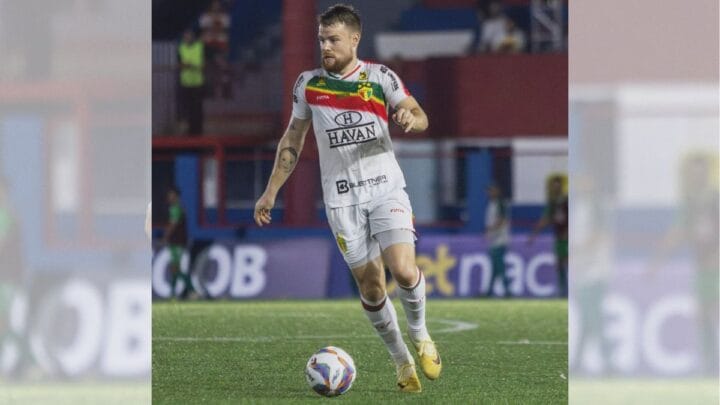 Marcos Serrato deixa o Brusque para jogar nos Estados Unidos (Foto: Lucas Gabriel Cardoso/BFC)