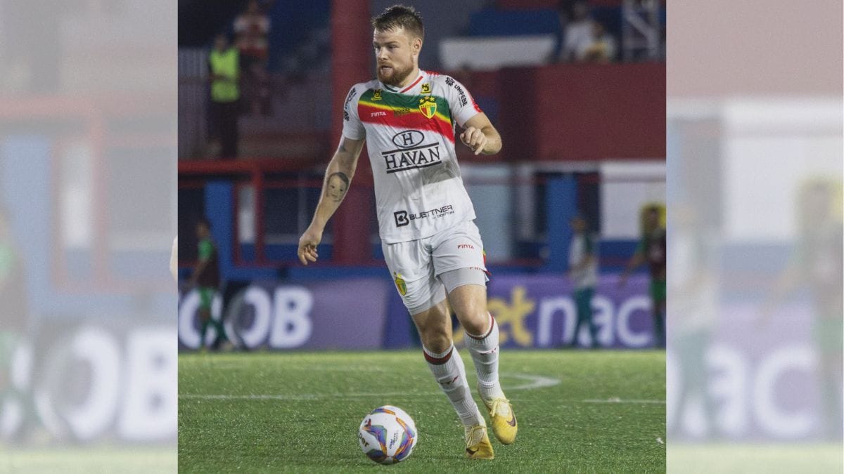 Marcos Serrato deixa o Brusque para jogar nos Estados Unidos (Foto: Lucas Gabriel Cardoso/BFC)