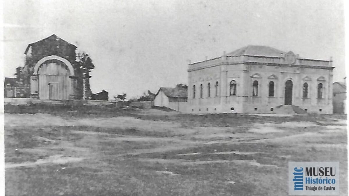 Fotos antigas da Catedral de Lages