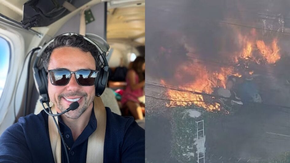 Queda de avião em SP