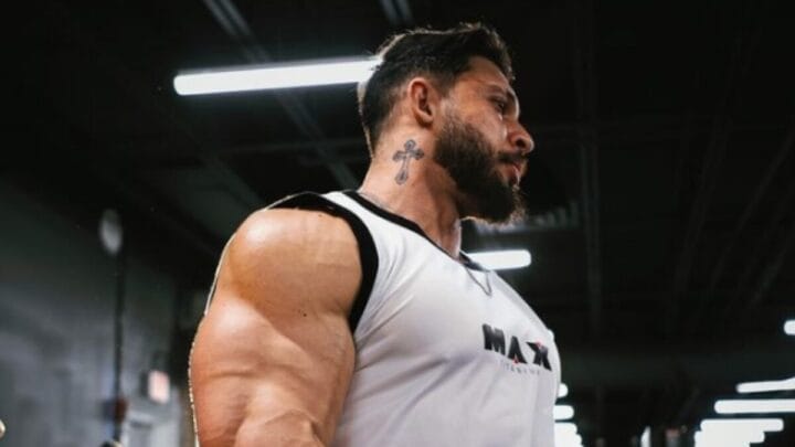 Ramon Dino e treinador sofrem acidente de carro nos EUA (Foto: Reprodução, Instagram)