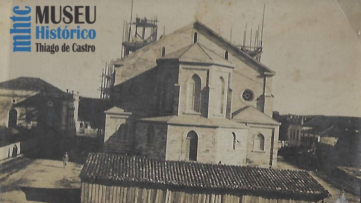 Fotos antigas da Catedral de Lages