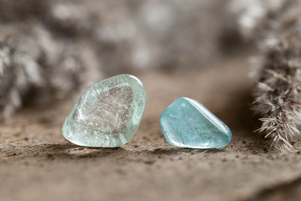 O topázio azul promove a clareza e a serenidade (Imagem: Andriana Syvanych | Shutterstock)