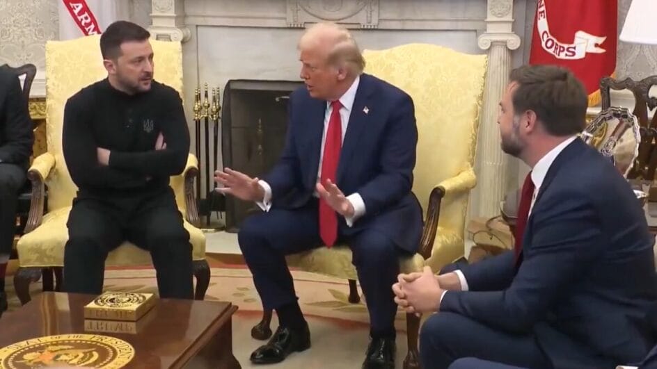 Trump e Zelensky