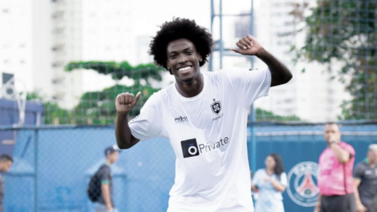 Victor Martins é um dos atacantes com a maior média no draft da Kings League Brasil