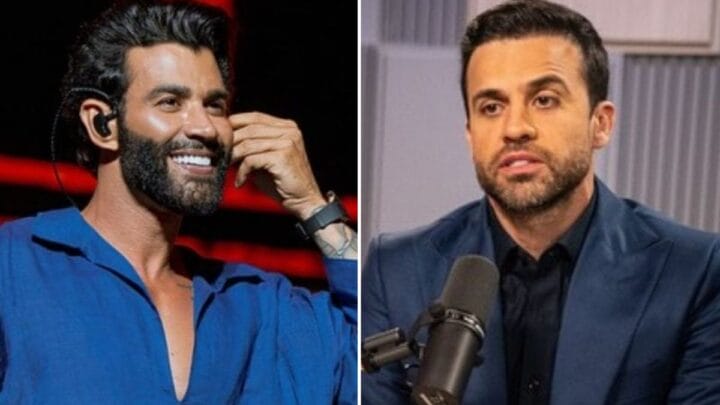Cantor Gusttavo Lima e Pablo Marçal anunciou intenção de concorrer à Presidência (Fotos: Facebook, Reprodução)
