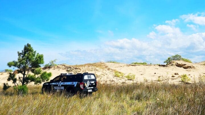 Corpo é encontrado enterrado em dunas de praia do litoral Sul de SC
