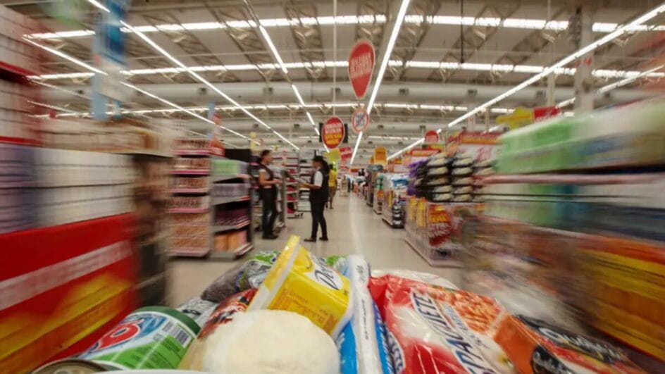 Alimentos ovo café supermercado