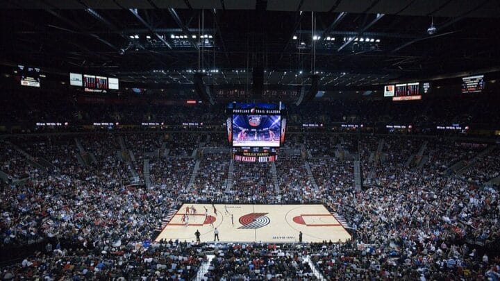 Area Moda Center receberá partida entre Portland Trail Blazers x New York Knicks (Foto: Reprodução, Wikimedia Commons)