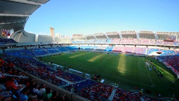 Arena das Dunas,. em Natal (RN), será palco da final do Campeonato Potiguar entre América e ABC (Foto Reprodução, Wikimedia Commons)