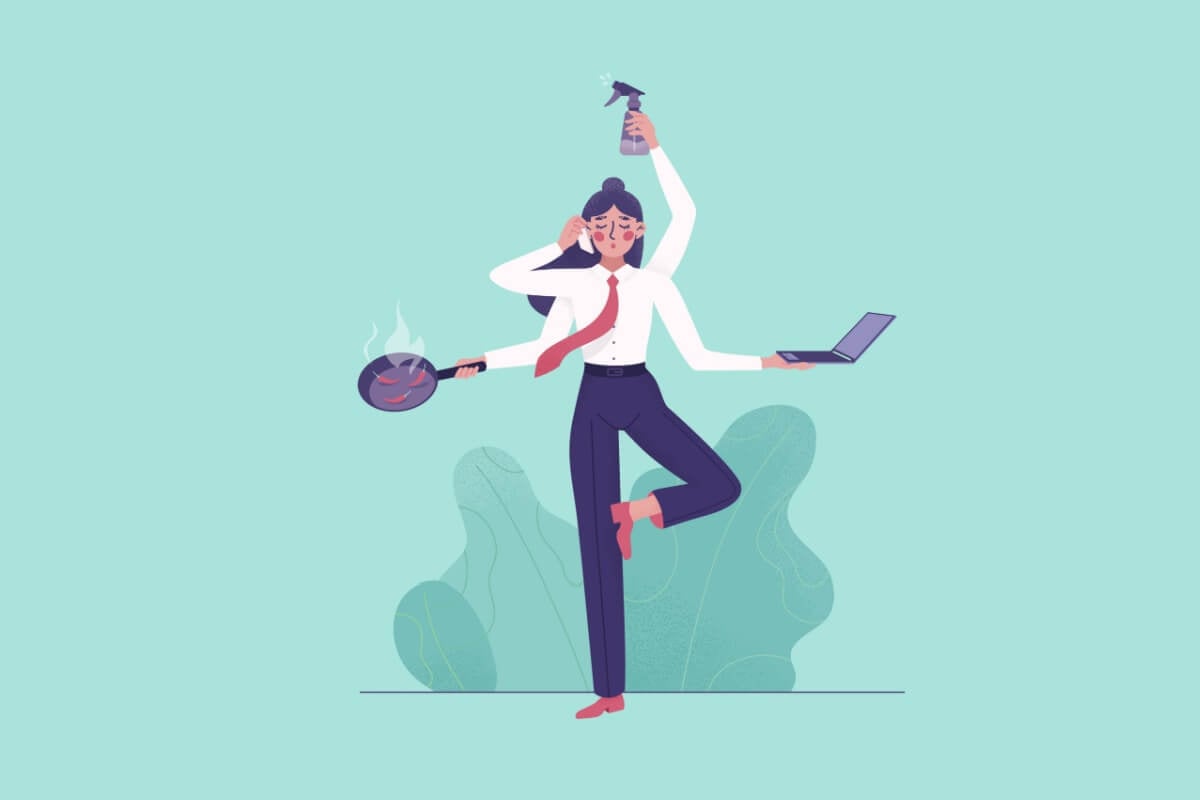 A sobrecarga emocional e profissional é um dos desafios que as mulheres enfrentam na vida (Imagem: Lana Way | Shutterstock)