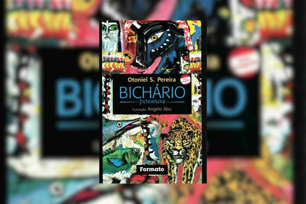 Em “Bichário”, o autor cria um diário de bichos para anotar suas impressões poéticas sobre diversos animais (Imagem: Divulgação | Editora Formato)