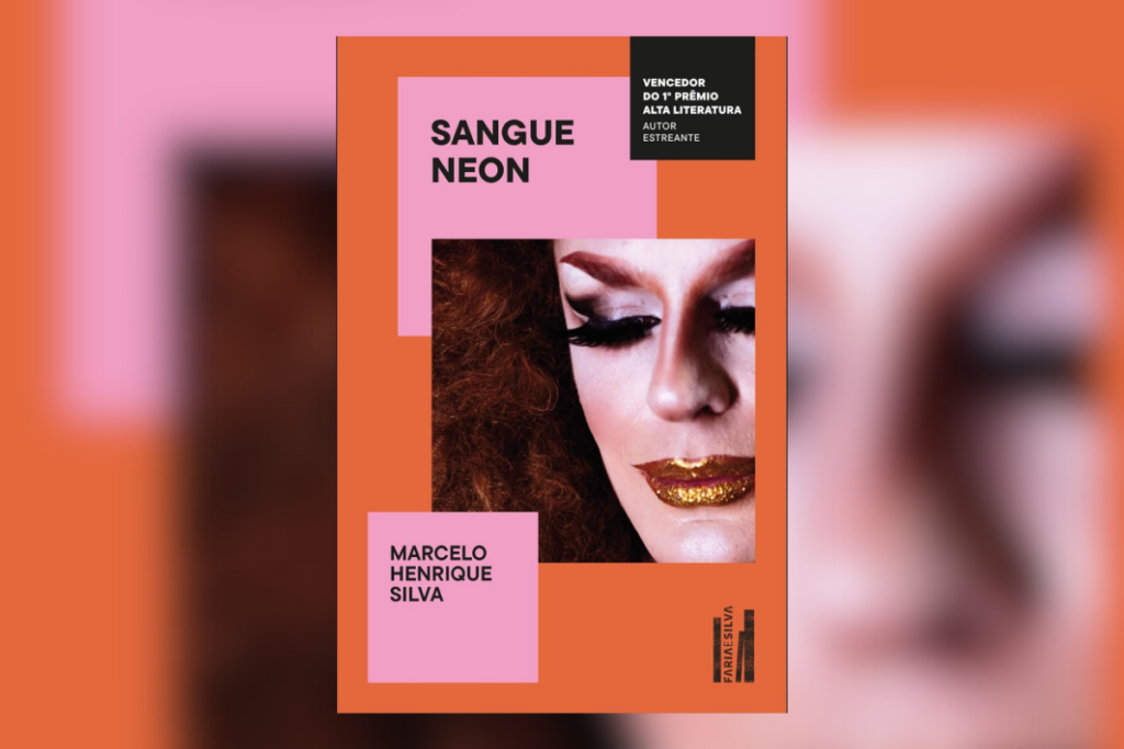 “Sangue neon” recria a ascensão da AIDS no Brasil entre 1970 e 1990, período crítico da epidemia marcada pela desinformação e preconceito (Imagem: Divulgação | Editora: Faria e Silva)