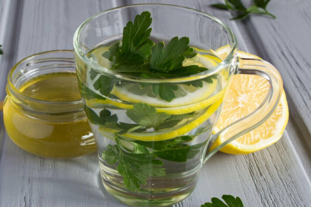 Ch&aacute; de salsa (Imagem: Liudmyla Yaremenko | Shutterstock)