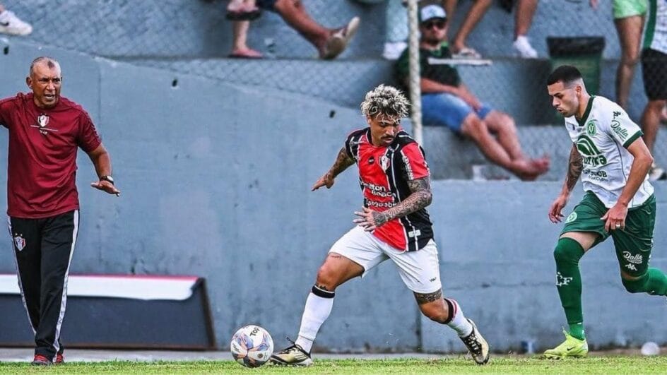 Marcinho fez gol contra a Chapecoense no Catarinense (Foto: Reprodução, Arquivo Pessoal)