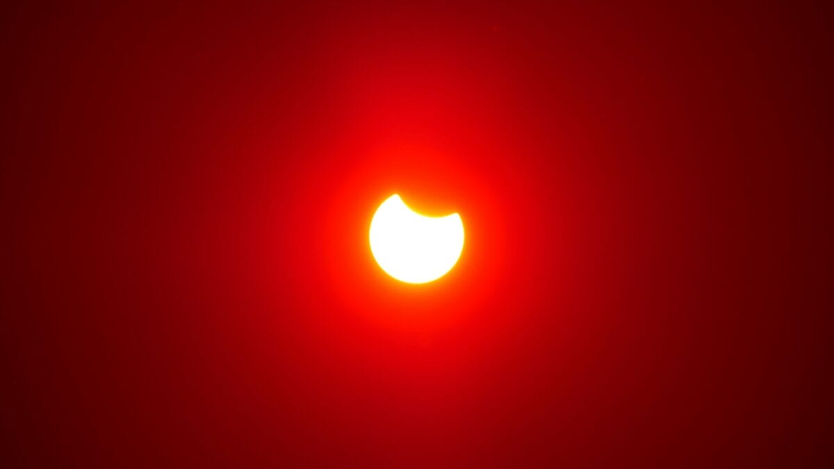 Eclipse solar parcial
