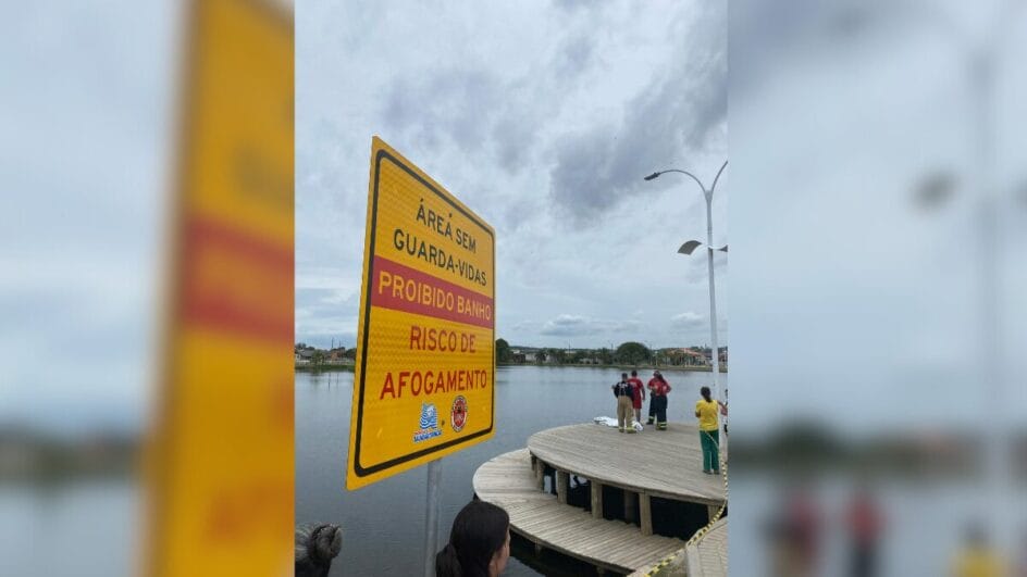 Homem desaparece em lagoa, fica 25 minutos embaixo da água e é achado morto em SC