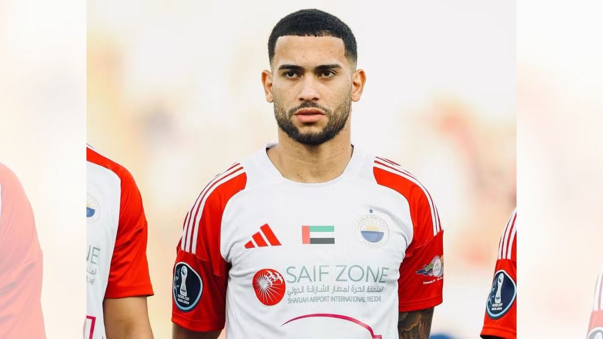 Luan Pereira, formado no Avaí, vai defender a seleção dos Emirados Árabes (Foto: Divulgação/Sharjah FC)
