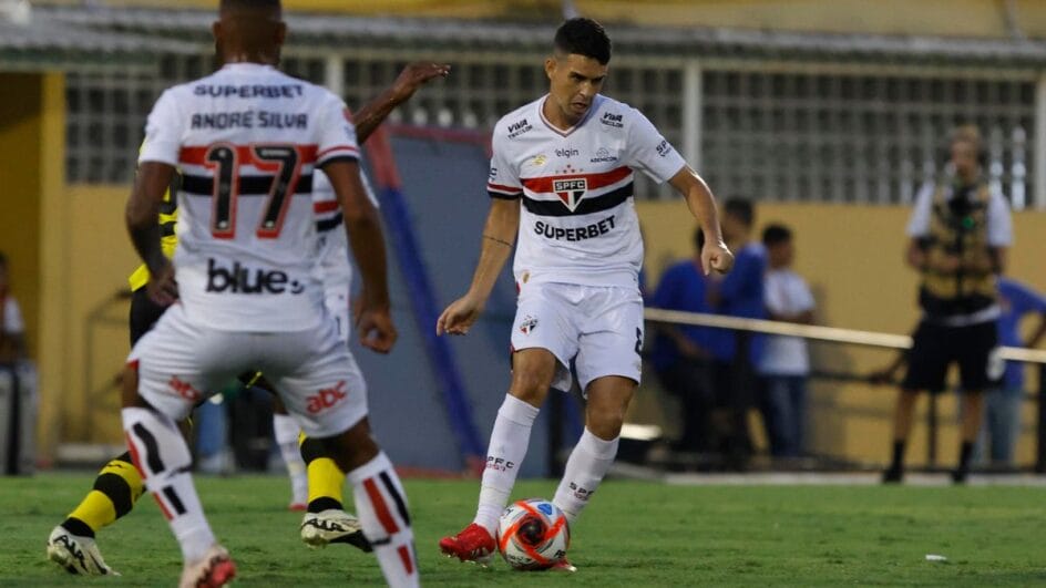 São Paulo encara o Novorizontino pela segunda fase do Paulistão (Foto: Rubens Chiri/SPFC)